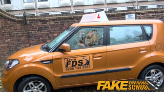 Fake Driving School - kicsike kannás gamer szuka meztelenül kúr