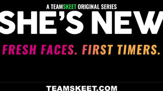 Méretes popós fiatal bige a castingon - TeamSkeet