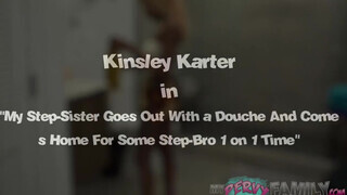 My Pervy Family - Kinsley Karter a bombázó barna csajszi