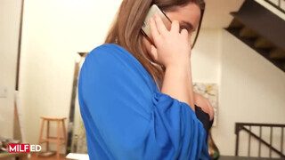 Milfed - Natasha Nice a szenvedélyes dagi milf
