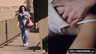 Gyönyörű nővér Vanessa Sky kikötözve és ánuszba tolva