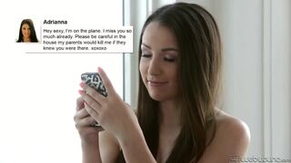 Aidra Fox és Lola Foxx forró fiatal lesbi játszmája