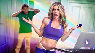 Cory Chase hatalmas popókáját a nevelő tini fallosz megdugja