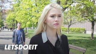 Szívdöglesztő lengyel világos szőke Misha Cross orálozza a külföldi vastag fazt külföldön és jól meglovagolja