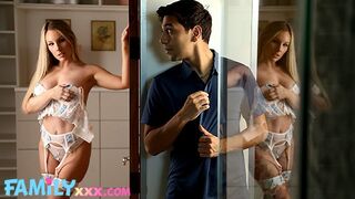 Forró MILF mostohaanya kielégíti a tini faszit a FamilyXXX legújabb videójában